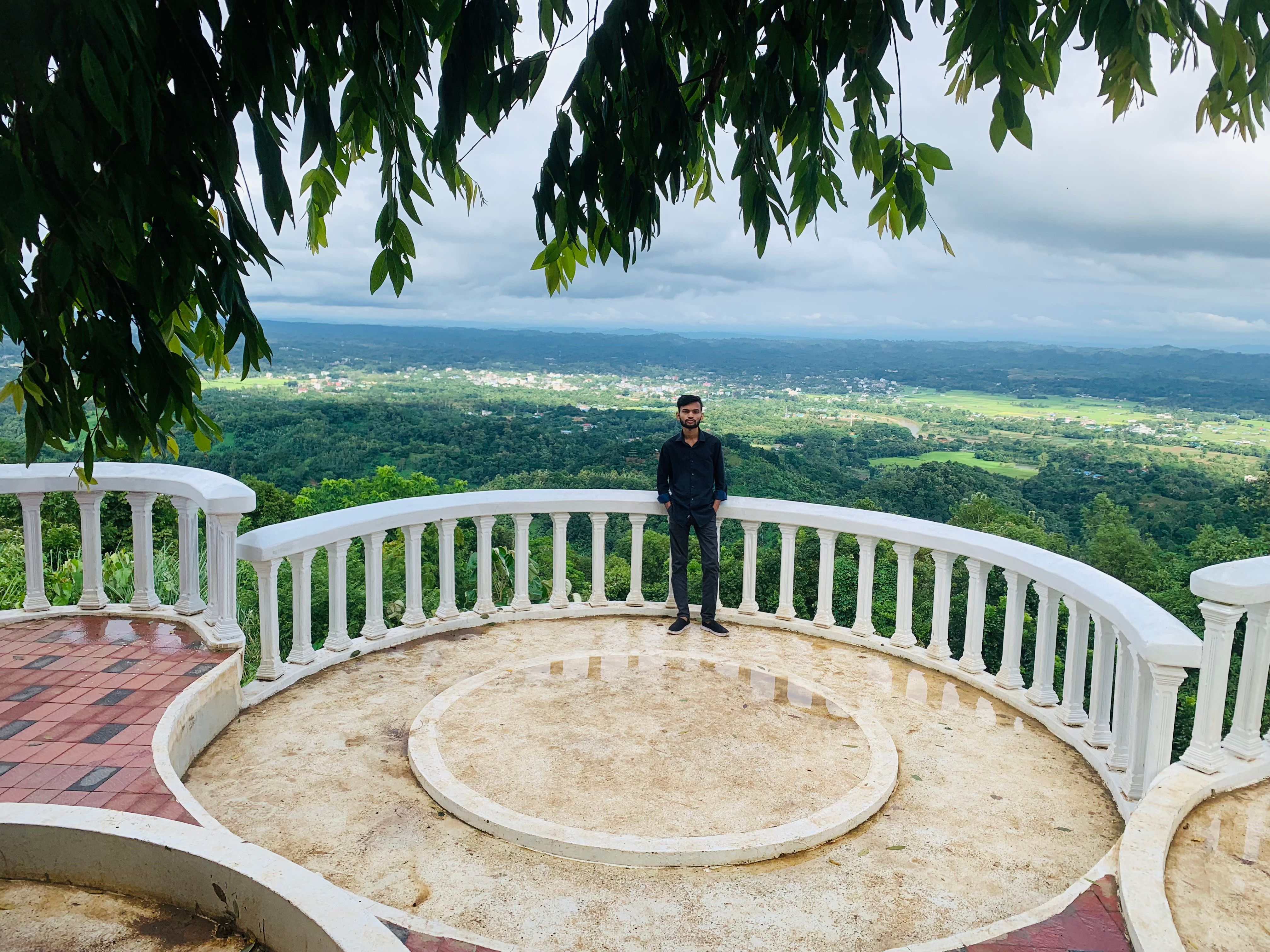 Hills and greenery in Khagrachari