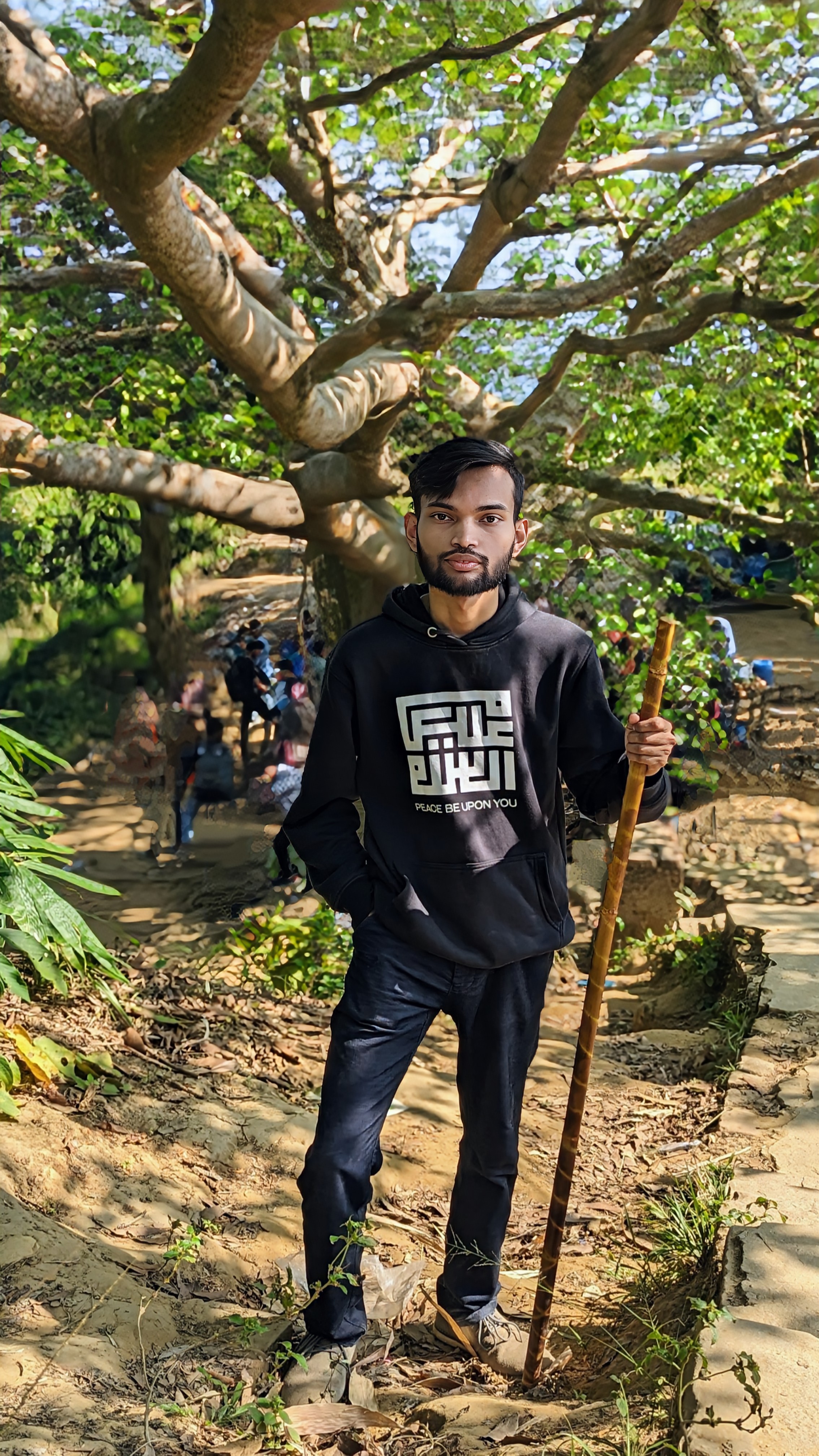 Waterfall trail at Sitakundo